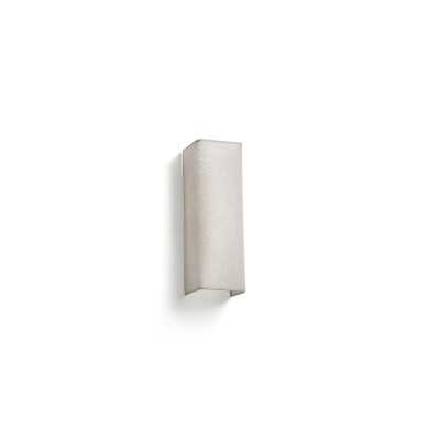 Lampe murale en acier E27 blanc mat MONTJOI