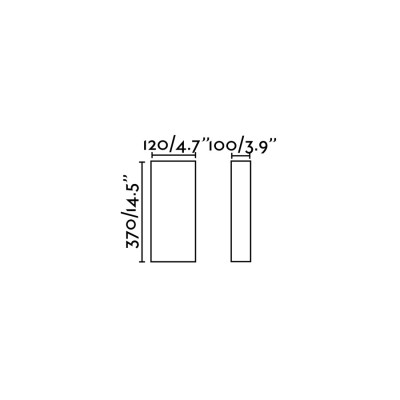 Applique murale en acier E27 blanc mat CHEPPY