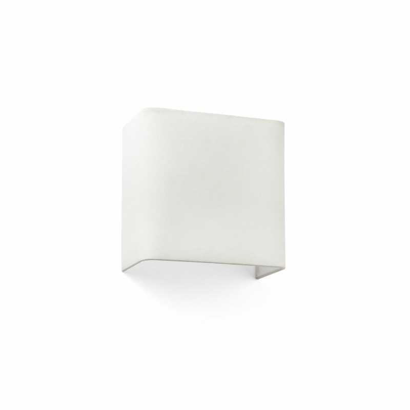 Applique murale en acier E27 blanc mat LE LATA