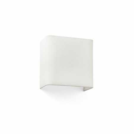 Applique murale en acier E27 blanc mat LE LATA
