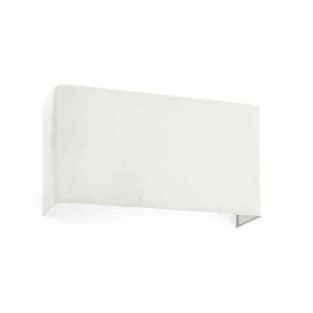 Applique murale en acier E27 blanc mat BEAUVAL