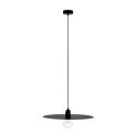 Lampe plafond acier E27 noir mat SANZAY