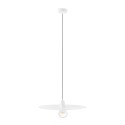 Lampe plafond acier E27 blanc mat PESSEL