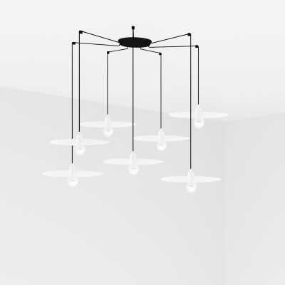 Lampe plafond acier E27 blanc mat EGREFIN