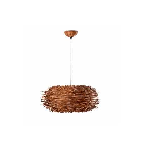 Lampe de plafond en acier E27 noir mat LANCEY