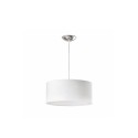 Suspension en acier E27 blanc mat VINGRAU