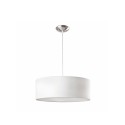Suspension en acier E27 blanc ROGNON