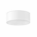 Suspension en acier E27 blanc mat TAURION