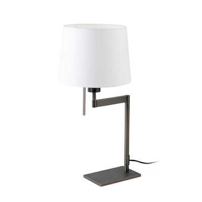 Lampe de table en acier E27 en laiton brossé EPIEDS
