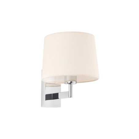 Applique murale en acier E27 en chrome brillant GAUDENT