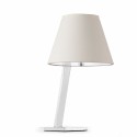 Lampe de table en acier E27 en chrome brillant SAMFOIN