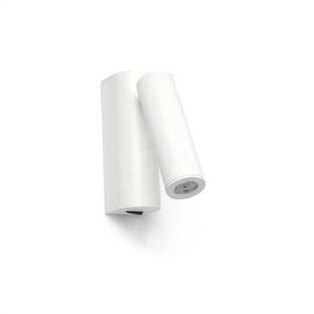 Lampe mur acier LED intégré blanc SALIERS