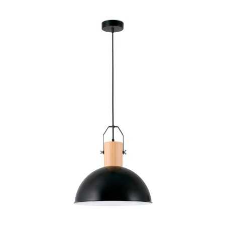 Lampe plafond acier E27 noir mat ESPLOT