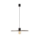 Lampe de plafond en acier E27 noir mat ARVIERE