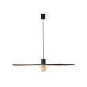 Lampe de plafond en acier E27 noir mat MAGRIN
