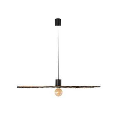 Lampe de plafond en acier E27 noir mat MAGRIN