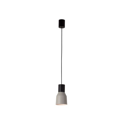 Lampe plafond acier E27 noir mat HUMBERT