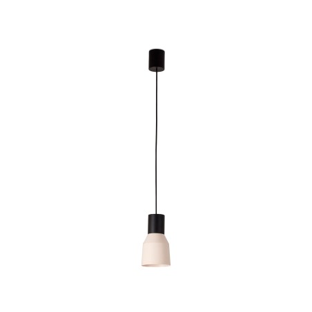 Lampe plafond acier E27 noir mat CORLIER