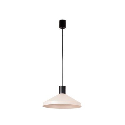 Lampe plafond acier E27 noir mat FIGEAC