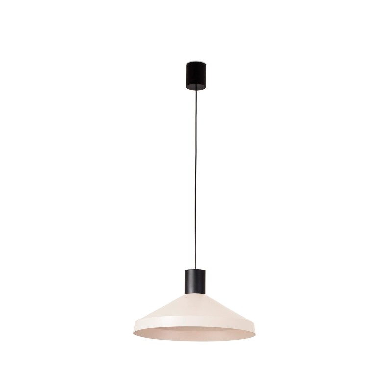 Lampe plafond acier E27 noir mat FIGEAC