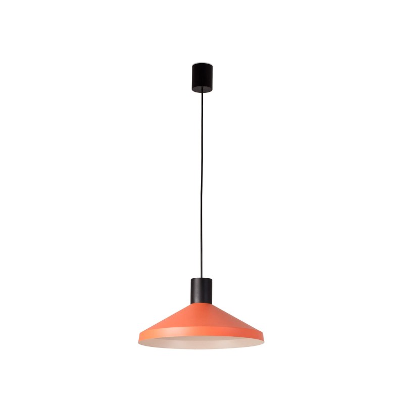 Lampe plafond acier E27 noir mat ANDELU