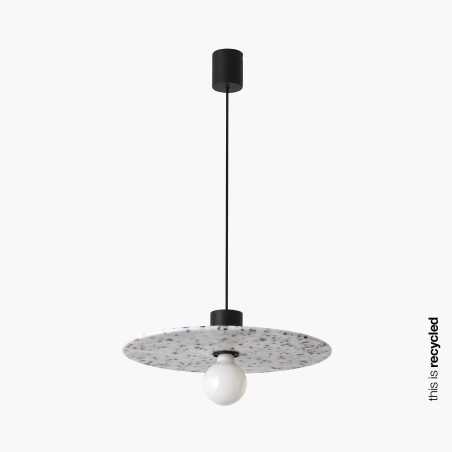 Lampe de plafond en aluminium E27 noir mat PLANFOY