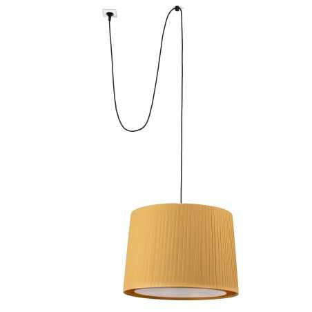 Lampe de plafond en acier E27 marron LE VAL