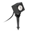 Lampe mur aluminium LED intégré gris BOBITAL
