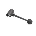 Lampe mur aluminium LED intégré gris LONGROY