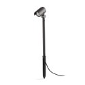 Lampe sol aluminium LED intégré gris LAGNEY