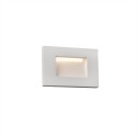 Lampe mur aluminium LED intégré blanc mat BOUESSE