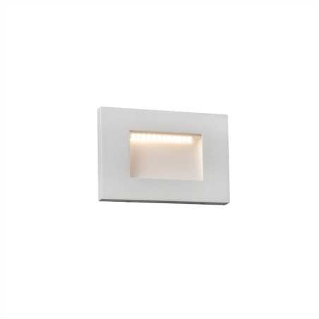 Lampe mur aluminium LED intégré blanc mat BOUESSE