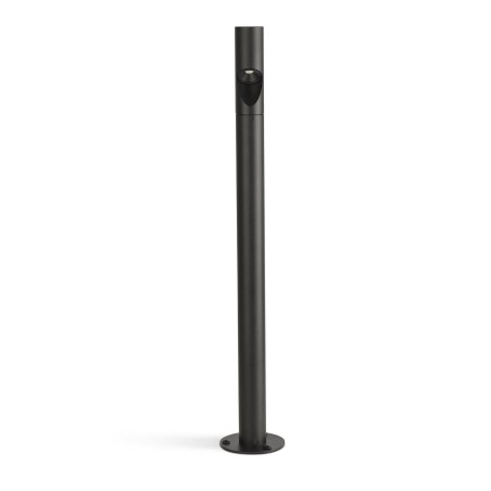 Lampe sol aluminium LED intégré noir mat ARBIZON