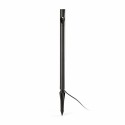Lampe sol aluminium LED intégré noir mat MONTORD