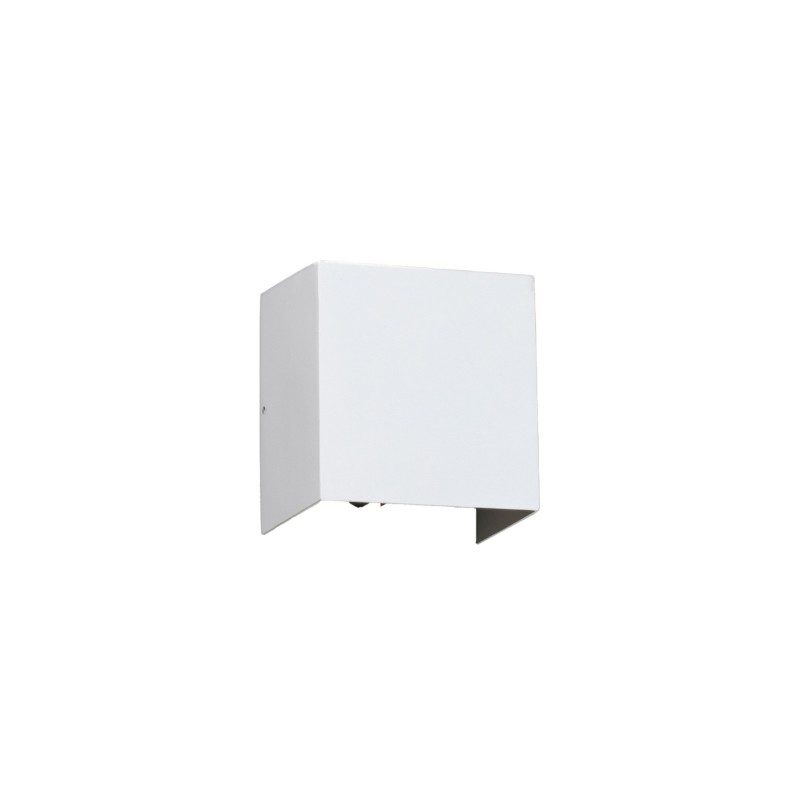 Lampe murale en aluminium LED intégré blanc mat LACASSE