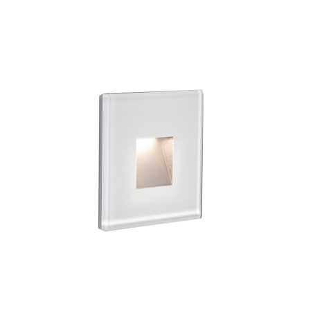 Lampe murale en polycarbonate LED intégré blanc mat LE LOU