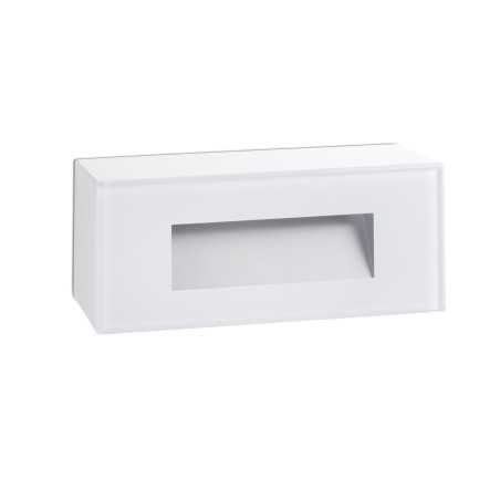 Lampe murale en polycarbonate LED intégré blanc mat FICHEUX
