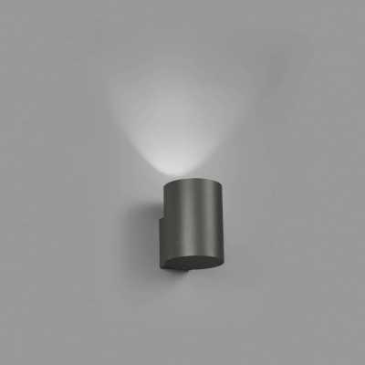Lampe murale en aluminium LED intégré gris LE THIL