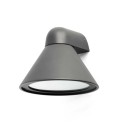 Applique murale en aluminium E27 gris SAMPZON