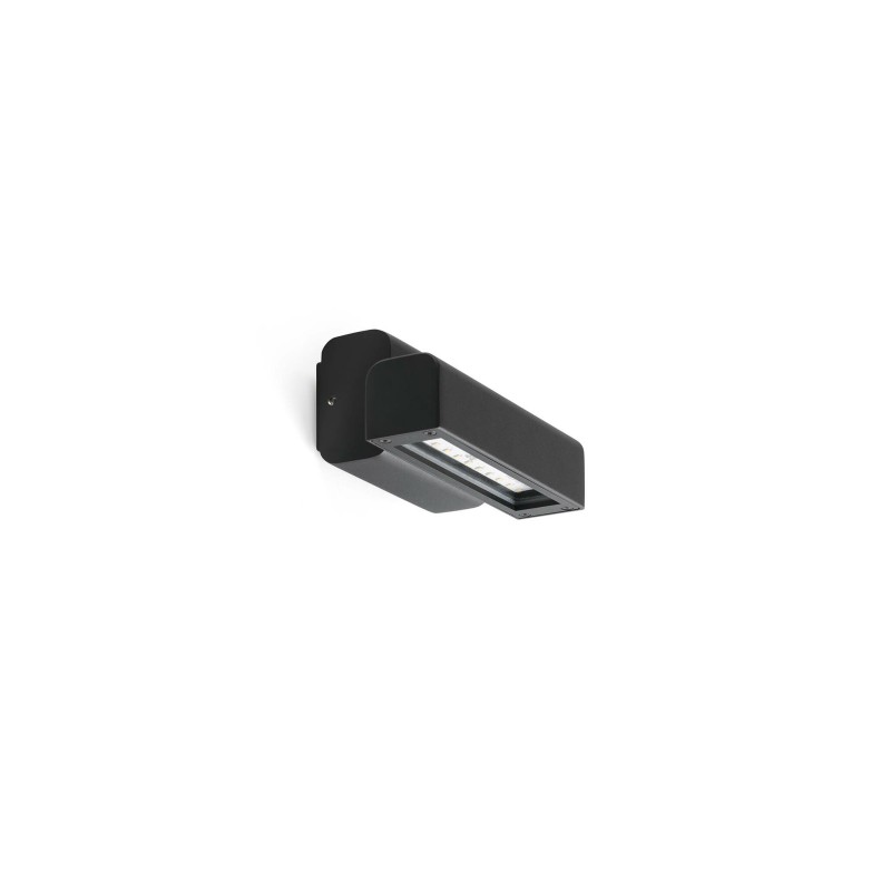 Applique murale en aluminium LED intégré noir MESVRES
