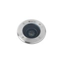 Lampe de sol en acier avec LED intégrée en acier brossé, NARBIEF