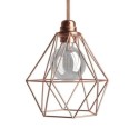 Cage pour lampes en cuivre de 210mm de diamètre x 200mm de hauteur