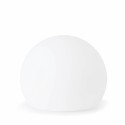 Lampe de sol en polyéthylène avec douille E27 en blanc mat, ROLANDE
