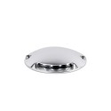 Lampe sol en aluminium avec LED intégrée en acier brossé, LIESLE