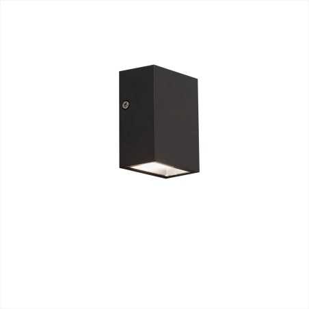 Lampe murale en aluminium avec LED intégrée en gris, SEILLAC