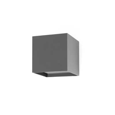 Lampe murale en aluminium avec LED intégrée en gris, ARTONNE