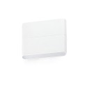 Lampe murale en aluminium avec LED intégrée en blanc mat, AMBERAC