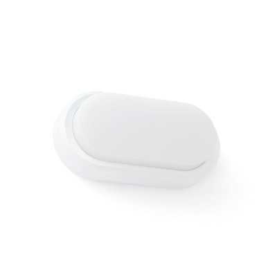 Lampe murale en abs avec LED intégrée en blanc mat MERIEU