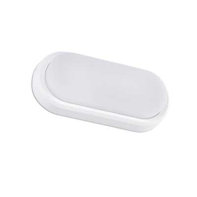 Lampe murale en abs avec LED intégrée en blanc mat, BODIEU