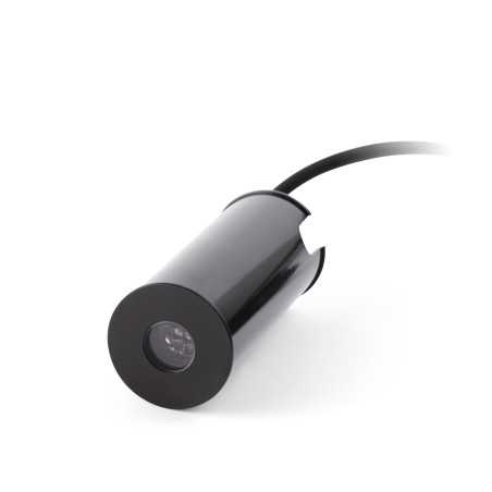 Lampe de sol en acier avec LED intégrée en noir, CHICHEY